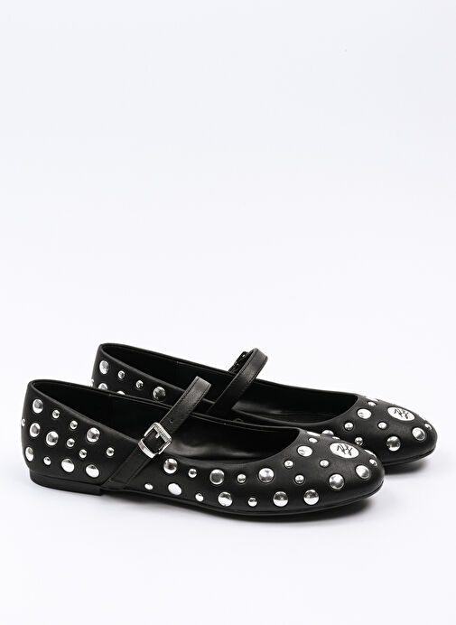 KARL LAGERFELD Siyah Kadın Babet - Görsel 3