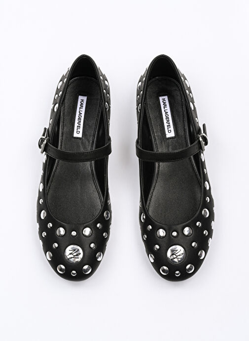 KARL LAGERFELD Siyah Kadın Babet - Görsel 4