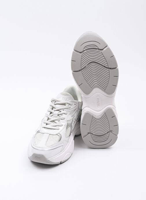 KARL LAGERFELD Beyaz Kadın Deri Sneaker KL65625 - Görsel 5