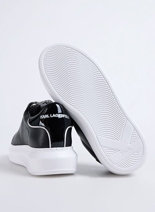 KARL LAGERFELD Siyah Kadın Deri Sneaker KL62576T - Görsel 5