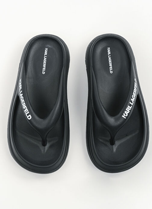 KARL LAGERFELD Siyah Kadın Terlik KL85025 - Görsel 4