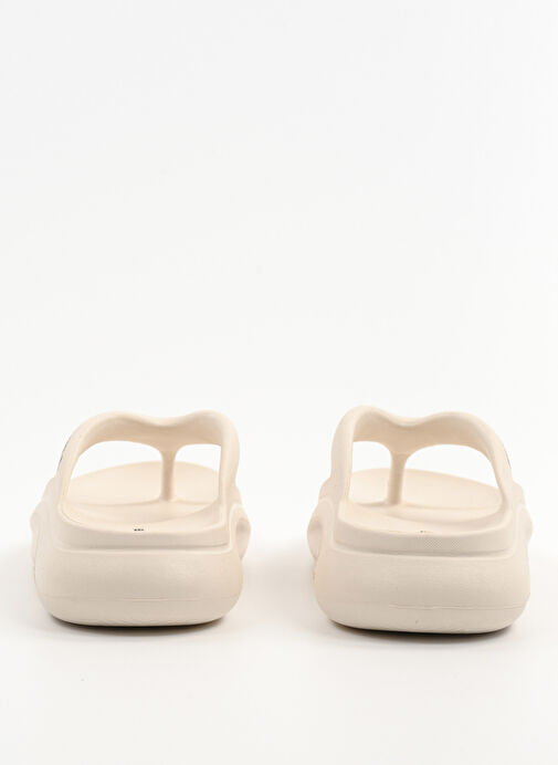 KARL LAGERFELD Ekru Kadın Terlik KL85025 - Görsel 6