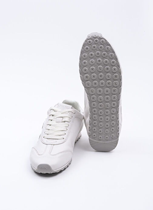 KARL LAGERFELD Beyaz Kadın Deri Sneaker KL65911A - Görsel 6
