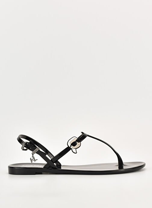 KARL LAGERFELD Siyah Kadın Sandalet KL80002N - Görsel 2