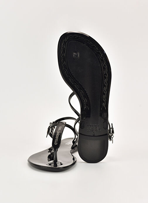 KARL LAGERFELD Siyah Kadın Sandalet KL80002N - Görsel 5