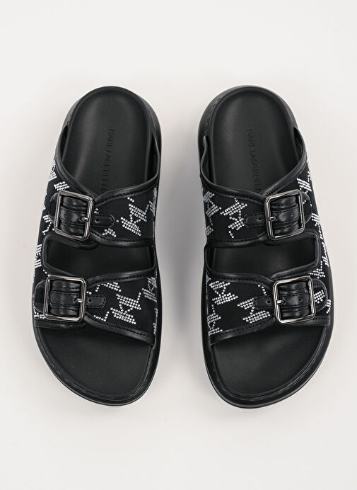 KARL LAGERFELD Siyah Kadın Terlik KL62505A - Görsel 4