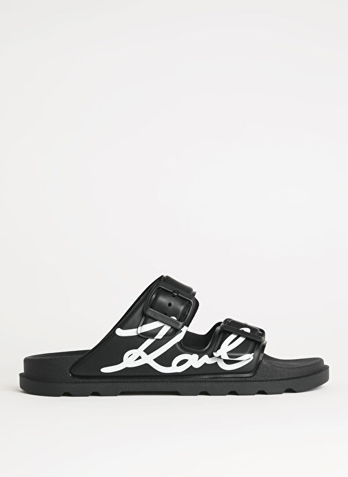 KARL LAGERFELD Siyah Kadın Terlik KL80972 - Görsel 2