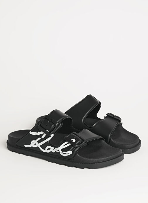 KARL LAGERFELD Siyah Kadın Terlik KL80972 - Görsel 3