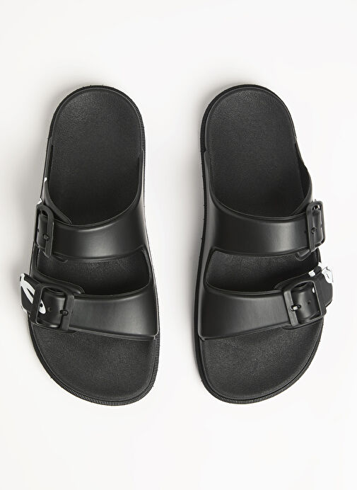 KARL LAGERFELD Siyah Kadın Terlik KL80972 - Görsel 4