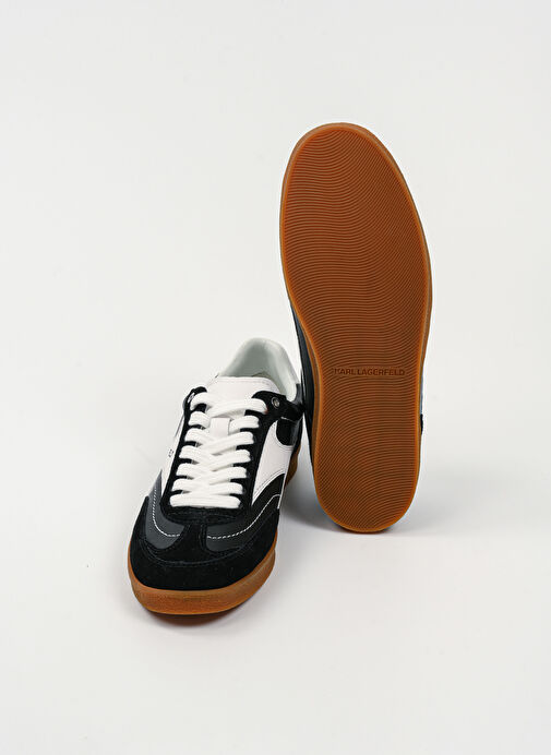 KARL LAGERFELD Siyah Kadın Deri Sneaker KL63855 - Görsel 5