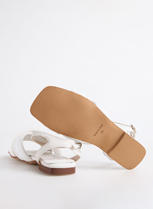 Valentino Beyaz Kadın Sandalet 91D2542NAP - Görsel 5