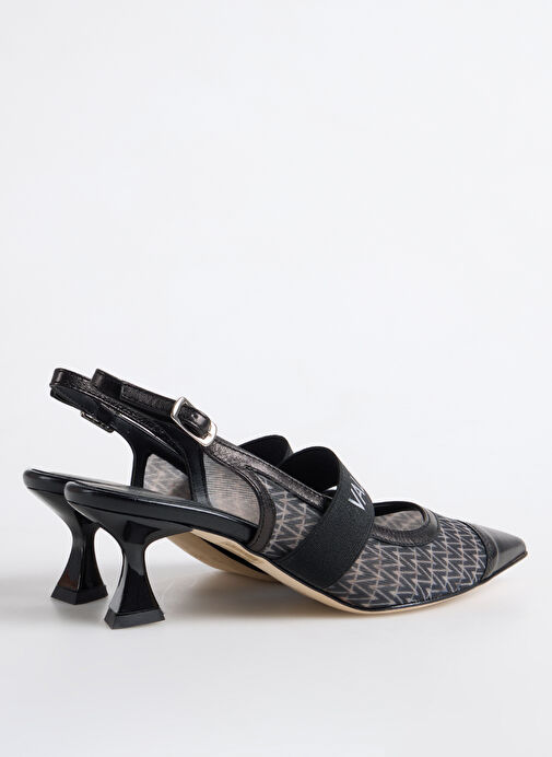 Valentino Siyah Kadın Topuklu Ayakkabı 91D2530VVV - Görsel 4