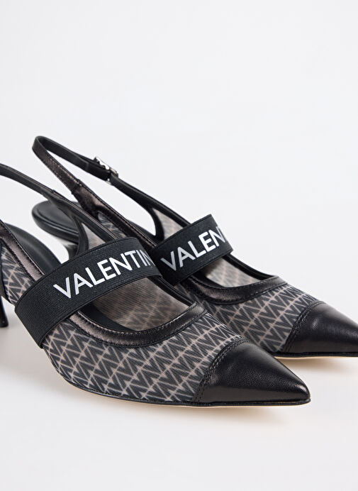 Valentino Siyah Kadın Topuklu Ayakkabı 91D2530VVV - Görsel 6