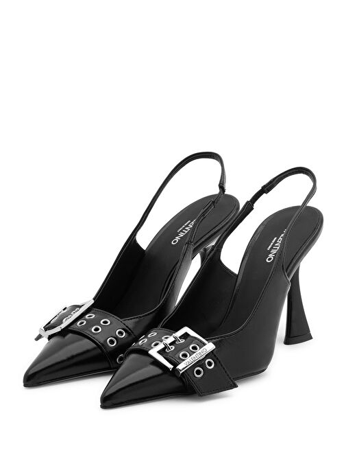Valentino Valentino Siyah Kadın Deri Topuklu Ayakkabı 91D2535NPK | Boyner Siyah - 3. görsel