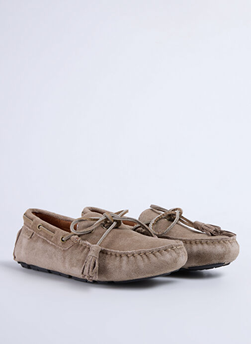 Polo Ralph Lauren Kahverengi Erkek Deri Günlük Ayakkabı Anders Tie - Görsel 3