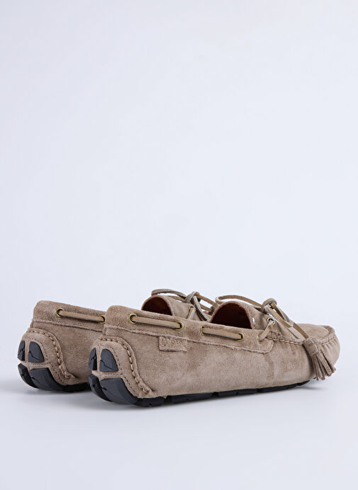 Polo Ralph Lauren Kahverengi Erkek Deri Günlük Ayakkabı Anders Tie - Görsel 4