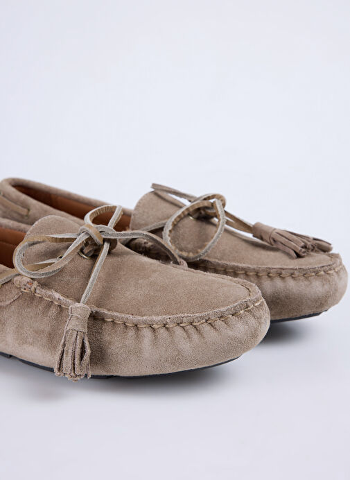 Polo Ralph Lauren Kahverengi Erkek Deri Günlük Ayakkabı Anders Tie - Görsel 6