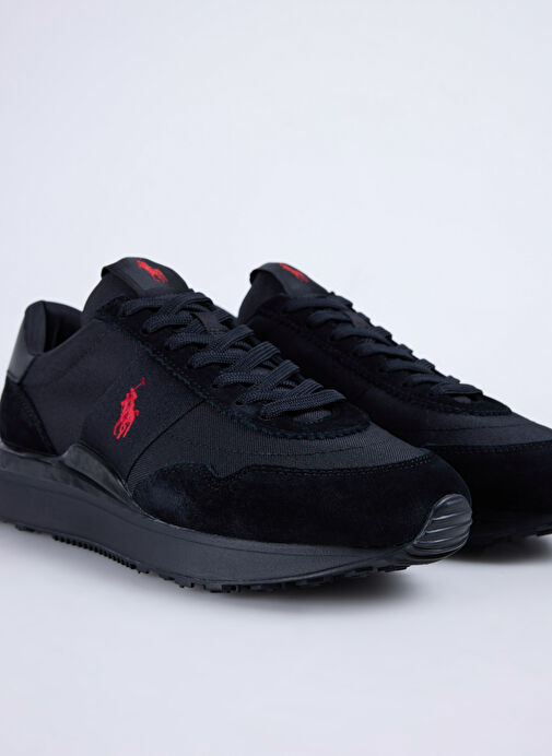 Polo Ralph Lauren Siyah Erkek Sneaker Train 89 - Görsel 6
