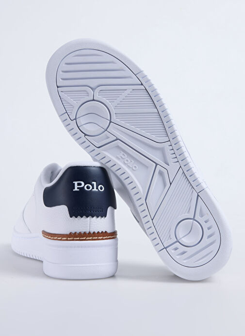 Polo Ralph Lauren Beyaz Erkek Sneaker Masters Court - Görsel 5