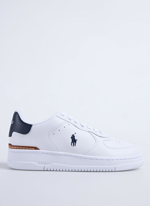Polo Ralph Lauren Beyaz Erkek Sneaker Masters Court - Görsel 2