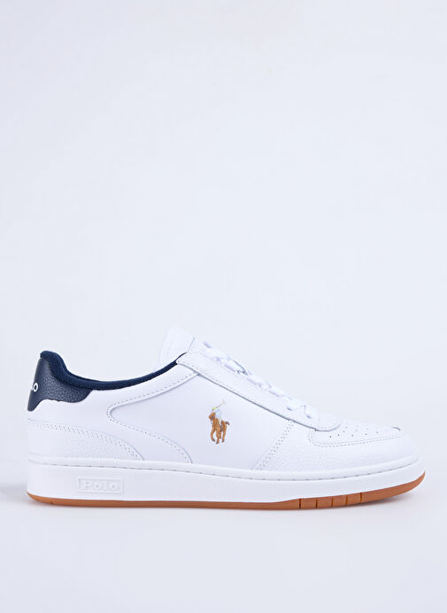 Polo Ralph Lauren Beyaz Erkek Sneaker Polo Court - Görsel 2