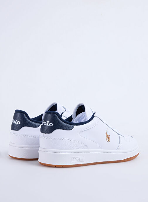 Polo Ralph Lauren Beyaz Erkek Sneaker Polo Court - Görsel 4