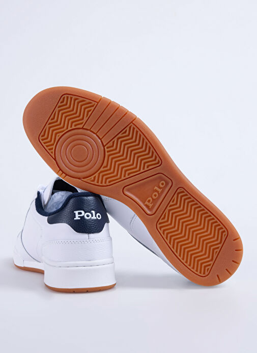 Polo Ralph Lauren Beyaz Erkek Sneaker Polo Court - Görsel 5
