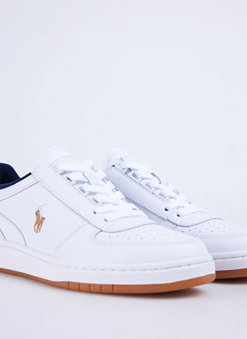 Polo Ralph Lauren Beyaz Erkek Sneaker Polo Court - Görsel 6