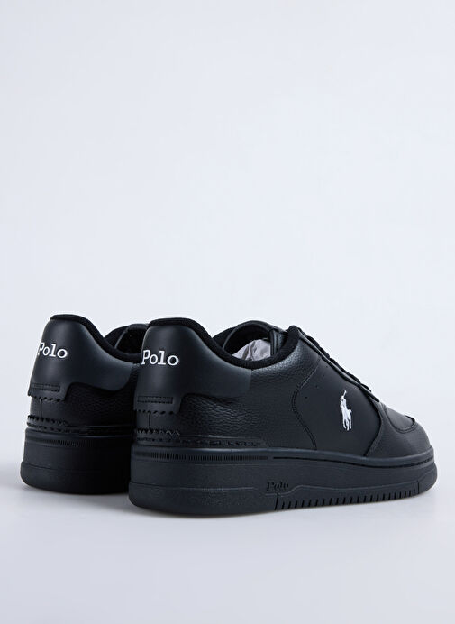 Polo Ralph Lauren Siyah Erkek Sneaker Masters Court - Görsel 4