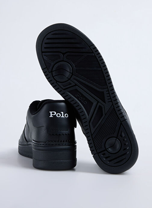 Polo Ralph Lauren Siyah Erkek Sneaker Masters Court - Görsel 5