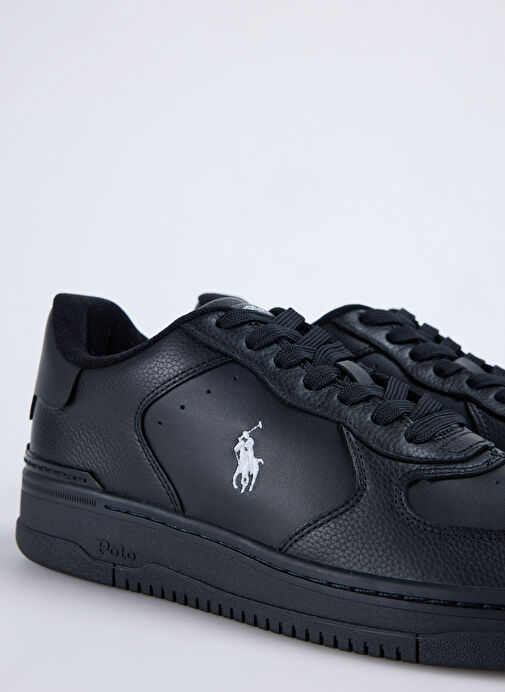 Polo Ralph Lauren Siyah Erkek Sneaker Masters Court - Görsel 6