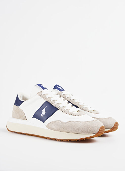 Polo Ralph Lauren Beyaz Erkek Sneaker Train 89 - Görsel 3