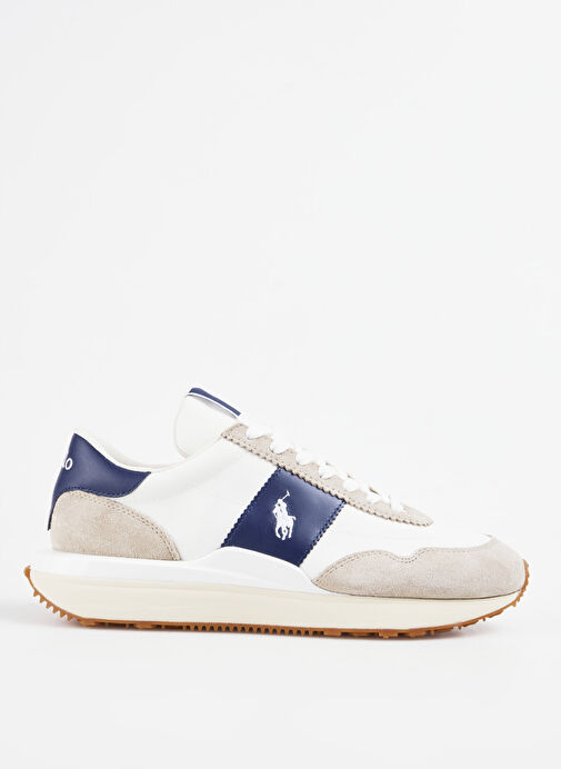 Polo Ralph Lauren Beyaz Erkek Sneaker Train 89 - Görsel 2