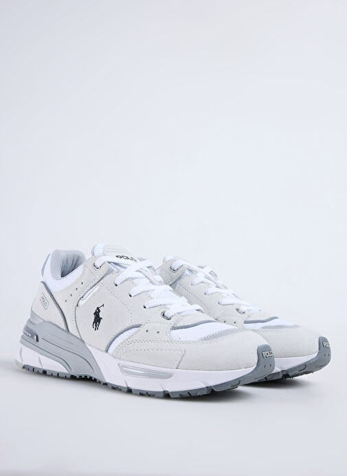 Polo Ralph Lauren Beyaz Erkek Sneaker Trackster 250 - Görsel 3