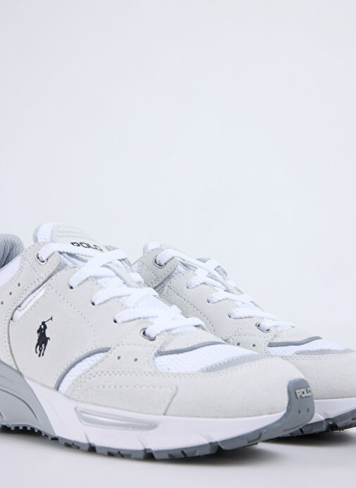 Polo Ralph Lauren Beyaz Erkek Sneaker Trackster 250 - Görsel 6