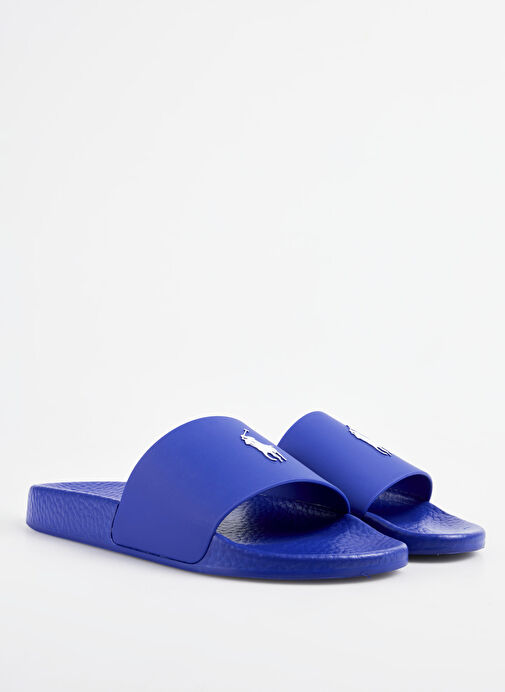 Polo Ralph Lauren Lacivert Erkek Plaj Terliği Polo Slide - Görsel 3