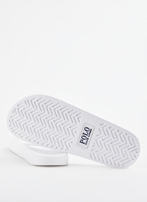 Polo Ralph Lauren Ekru Erkek Plaj Terliği Polo Slide - Görsel 5