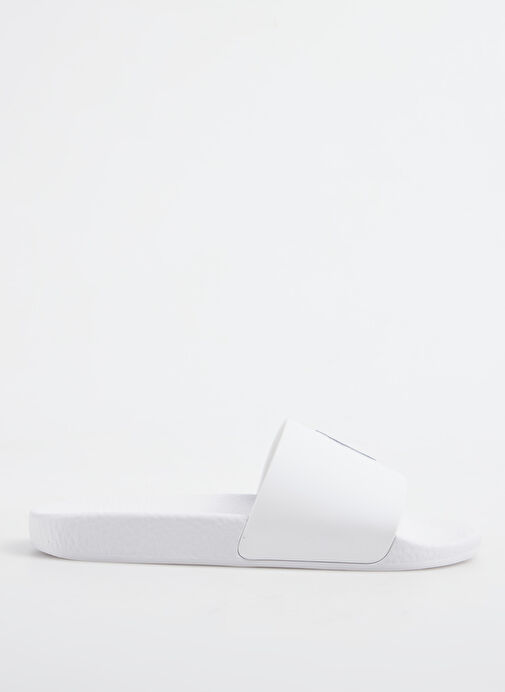 Polo Ralph Lauren Ekru Erkek Plaj Terliği Polo Slide - Görsel 2