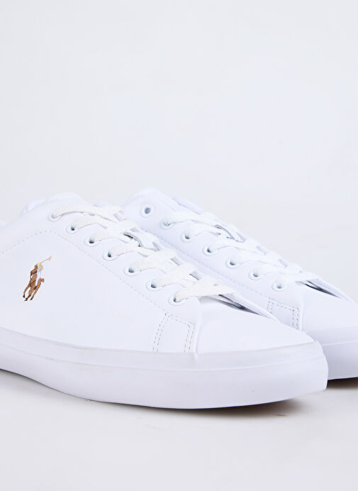 Polo Ralph Lauren Beyaz Erkek Deri Sneaker Longwood - Görsel 10