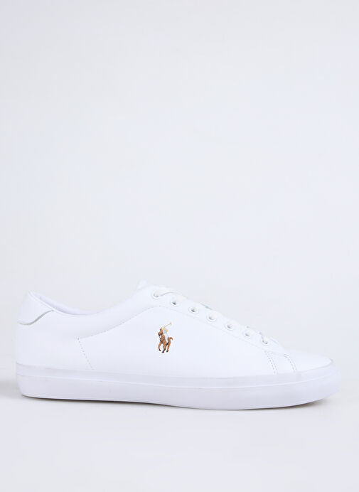 Polo Ralph Lauren Beyaz Erkek Deri Sneaker Longwood - Görsel 2