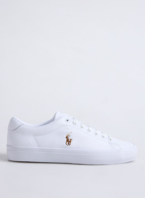 Polo Ralph Lauren Beyaz Erkek Deri Sneaker Longwood - Görsel 6