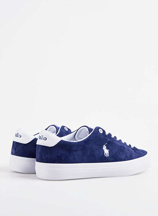 Polo Ralph Lauren Lacivert Erkek Deri Sneaker Longwood - Görsel 4