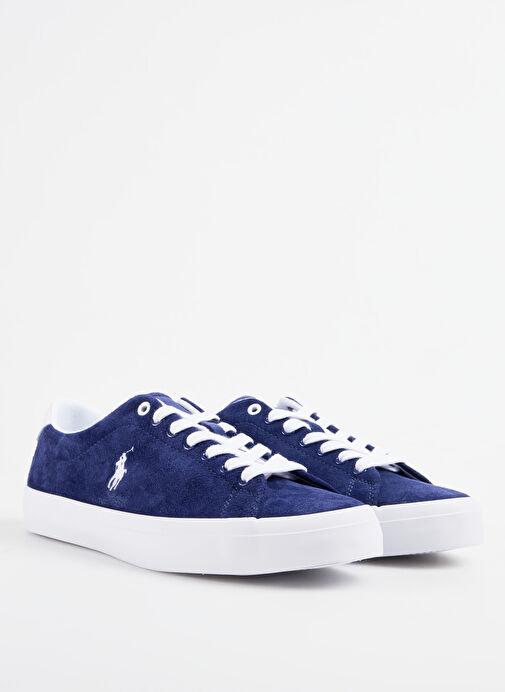 Polo Ralph Lauren Lacivert Erkek Deri Sneaker Longwood - Görsel 3
