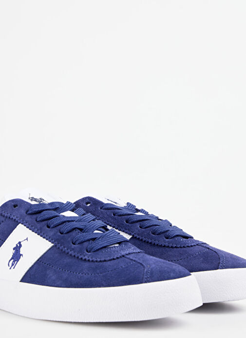 Polo Ralph Lauren Lacivert Erkek Deri Sneaker Court Vlc Pp - Görsel 6