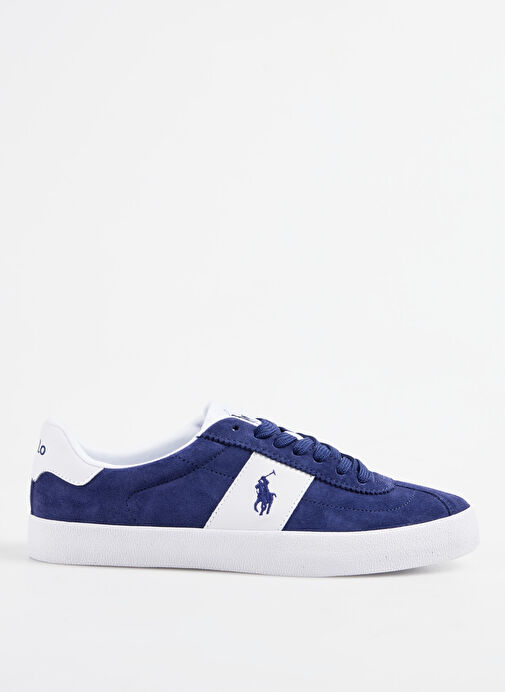 Polo Ralph Lauren Lacivert Erkek Deri Sneaker Court Vlc Pp - Görsel 2