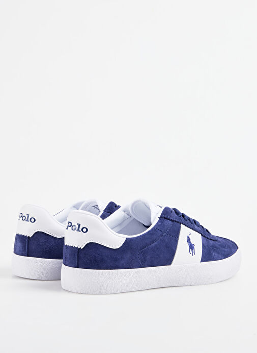 Polo Ralph Lauren Lacivert Erkek Deri Sneaker Court Vlc Pp - Görsel 4