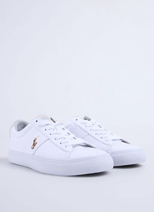 Polo Ralph Lauren Beyaz Erkek Sneaker Sayer - Görsel 3