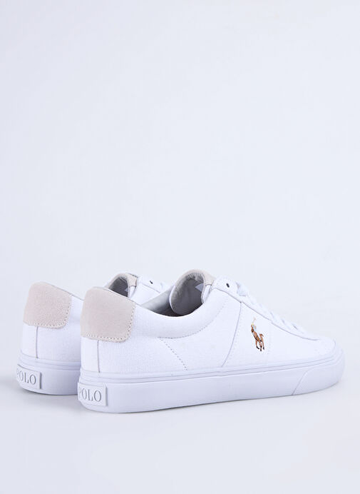 Polo Ralph Lauren Beyaz Erkek Sneaker Sayer - Görsel 4