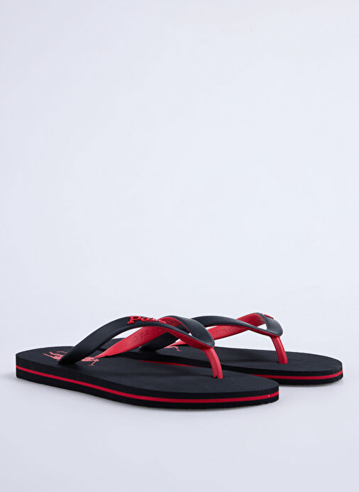 Polo Ralph Lauren Siyah Erkek Plaj Terliği BOLT - Görsel 3