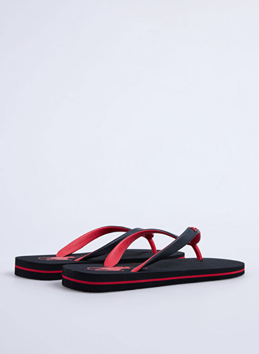 Polo Ralph Lauren Siyah Erkek Plaj Terliği BOLT - Görsel 4